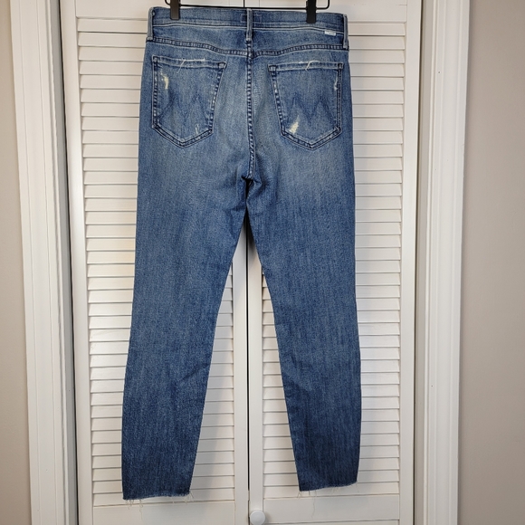 Mother The Stunner Ankle Fray in Graffiti Girl - Picture 6 of 16